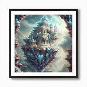 Ice Castle Art Print