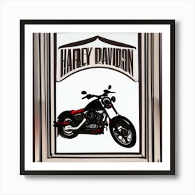 Harley Davidson Art Print