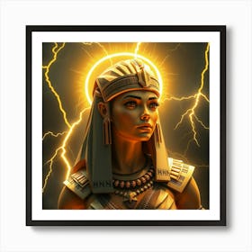 Egyptian Goddess 30 Art Print