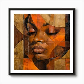 African Woman 80 Art Print