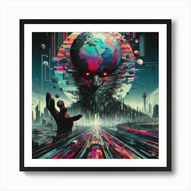 Sci-Fi Art Art Print