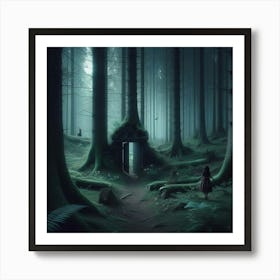 Dark Forest 2 Art Print