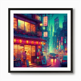 Urban Oasis 2 Art Print