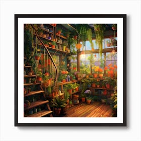 Garden Room 1 Art Print