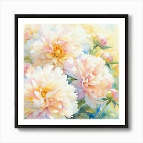 Peonies 5 Affiche