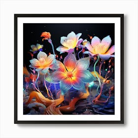 Lotus Flower Art Print