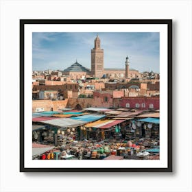 Marrakech, Morocco Art Print