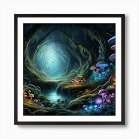 Fairy Forest 9 Art Print