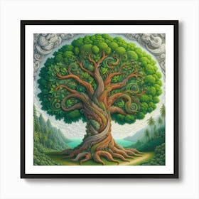Tree Of Life 34 Art Print