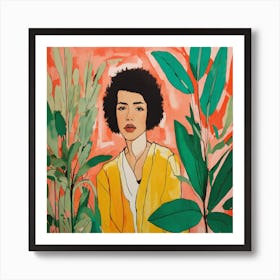 Portrait Of A Woman 4 Art Print