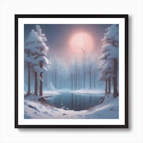 Winter Wonderland 3 Art Print