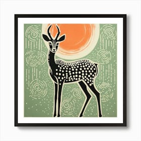 Antelope 10 Art Print