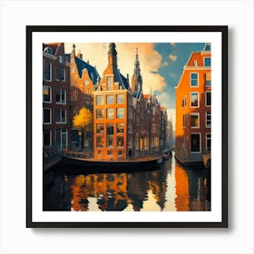 Amsterdam 2 Art Print