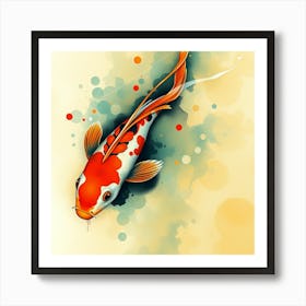 Koi Fish 64 Art Print