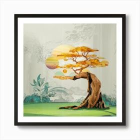 Bonsai Tree Art Print