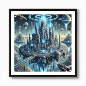 Ionosphere Aetherion Capital Converted Art Print