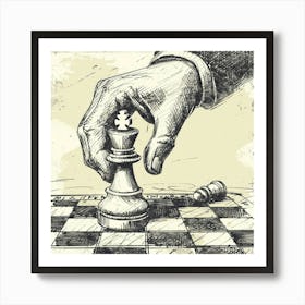 Chess Piece 1 Art Print