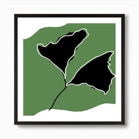 Ginkgo Leaf Art Print