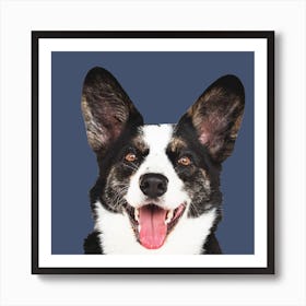 Corgi Portrait Art Print