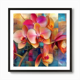 Orchids 17 Art Print