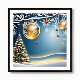 Christmas Tree 18 Art Print