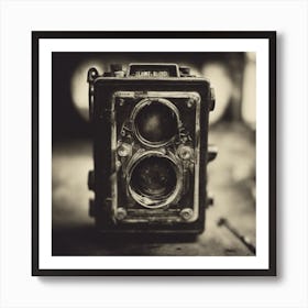 Old Camera Art Print