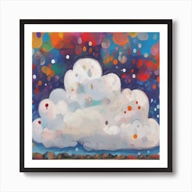 Peaceful Colorful Sky Art Print