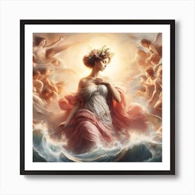 Princess Of The Sea Art Print