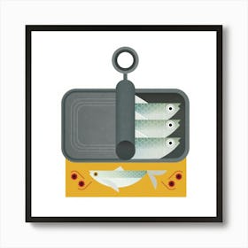 Fish In A Basket Poster