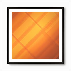 Abstract Orange Background Art Print