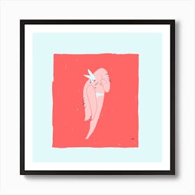 Dancer 2 Square Art Print