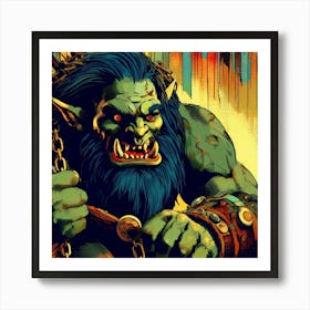 Ogre S Lair 13 Art Print