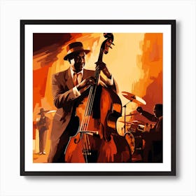 Jazz Musician 30 Art Print