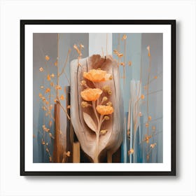 Flowers In A Vase 46 Art Print