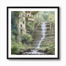 Las Pozas Xilitla Mexico Art Print