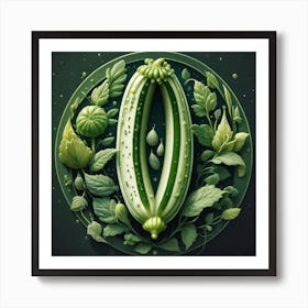 Letter O 1 Art Print