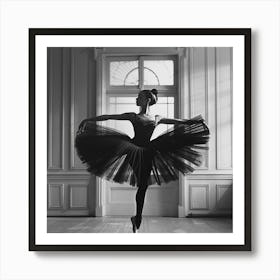 Stockcake Elegant Ballet Pose 1719975127 1 Art Print