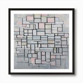 Piet Mondrian S Composition No Iv (1914) Art Print