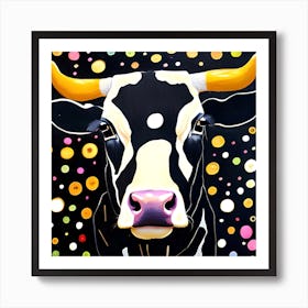 Cow Canvas Print Art Print