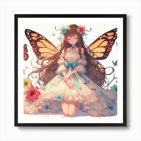 Fairy Hd Wallpaper 4 Art Print