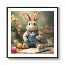 Easter Bunny 3 Art Print