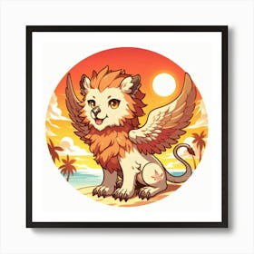 Mythical Marvel 8 Art Print