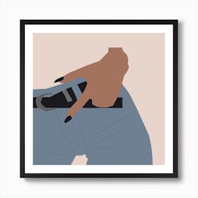 Belt Art Print