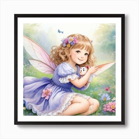 Little Fairy3 Art Print