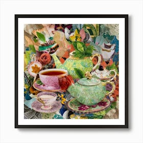 Tea Art 399 Art Print