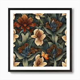 Floral Pattern Art Print