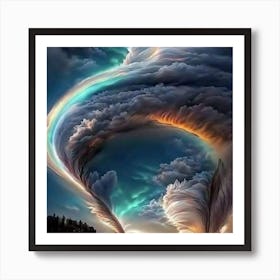 'Clouds' Art Print