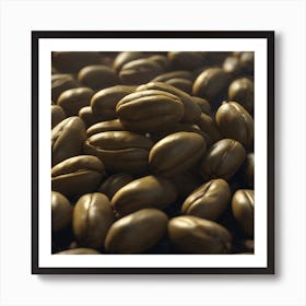 Coffee Beans 404 Art Print