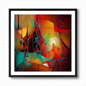 Abstract Painting 3 Art Print