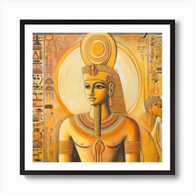 Egyptian Gods Art Print